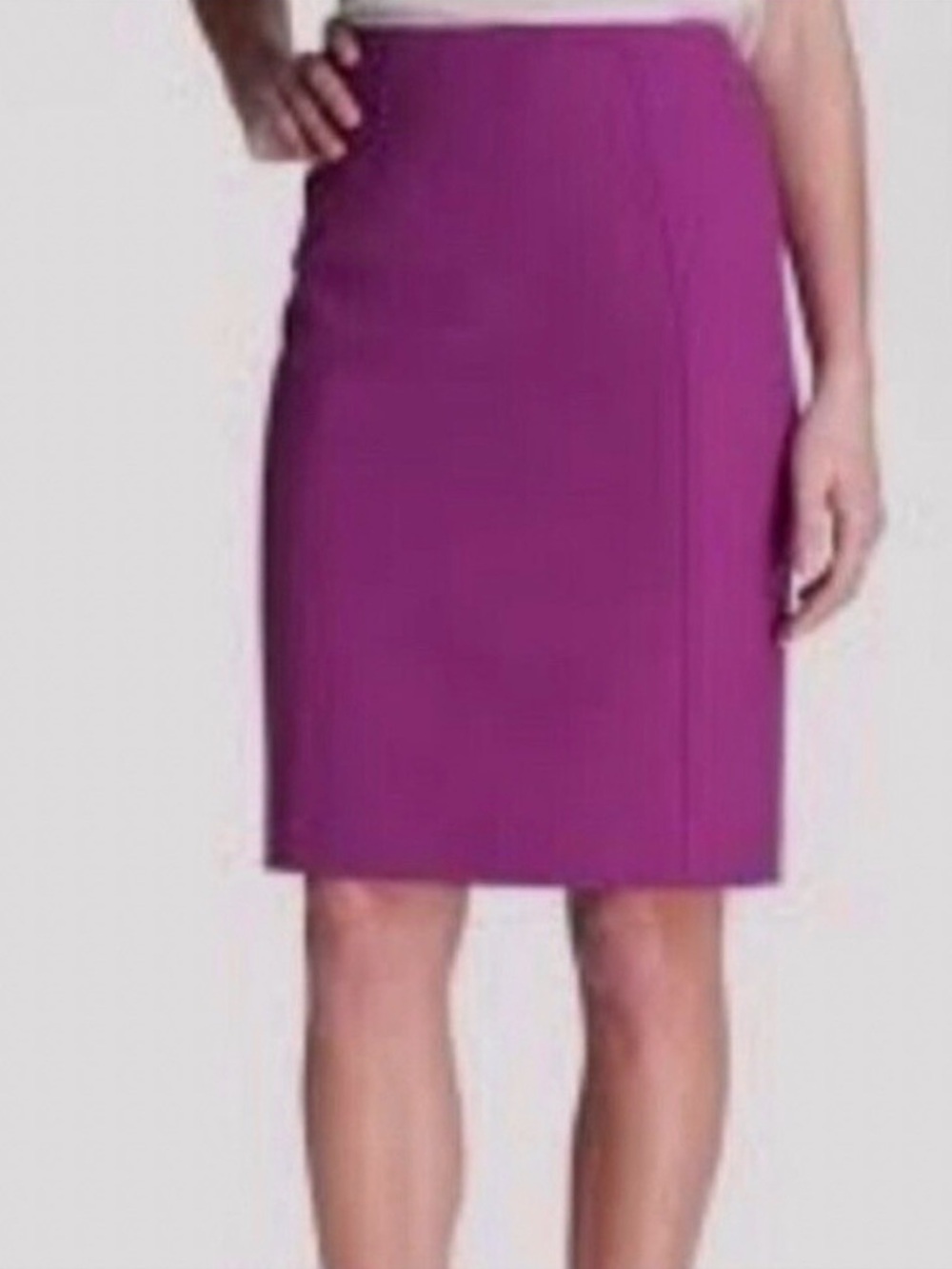 NWT Nordstrom Halogen Seamed Ponte Pencil Skirt